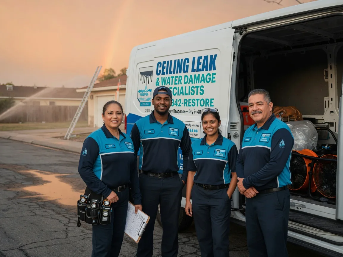 Ceiling Leak Cleanup company in Lost Springs, WY