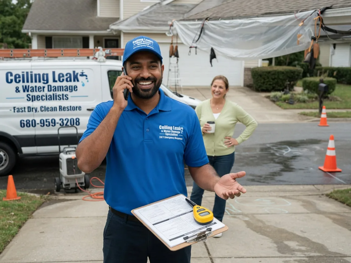 Ceiling Leak Cleanup Lost Springs, WY FAQs